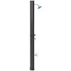 Outsunny 7.1FT Slolar Heated Outdoor Shower, 9.2 Gal Outdoor Solar Shower for Backyard Poolside Beach Spa