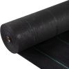 VEVOR Weed Barrier Landscape Fabric, 5 x 250 ft, 5 Oz Premium Woven Ground Cover Heavy Duty PP Material & Easy Setup, Single-Layer for Outdoor Garden