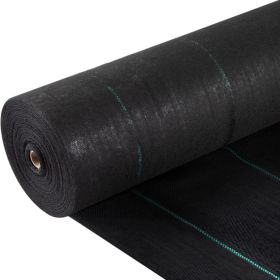 VEVOR Weed Barrier Landscape Fabric, 5 x 250 ft, 5 Oz Premium Woven Ground Cover Heavy Duty PP Material & Easy Setup, Single-Layer for Outdoor Garden