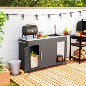 Outdoor Grill Table ( Amazon Shipping)(Prohibited by WalMart)