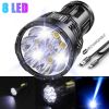 USB Rechargeable Flashlight Home Emergency Light