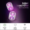 Bug Zapper Indoor Plug in Mosquito Killer lamp Insect Trap Electric Insect Repellent Pest Control for Bedroom Kitchen Office Home