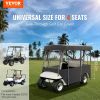 VEVOR Golf Cart Enclosure, 4-Person Golf Cart Cover, 4-Sided Fairway Deluxe, 300D Waterproof Driving Enclosure with Transparent Windows, Fit for EZGO