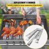 VEVOR Replacement U Burner, Stainless Steel Grill Burners, 3 Packs BBQ Burners Replacement