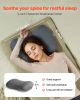 Inflatable Camping Pillow Portable Travel Pillow with Machine Washable Cover