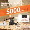 USB Super Bright Rechargeable Spotlight Flashlight 200,000LM Searchlight