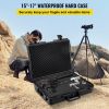 VEVOR Waterproof Hard Case, 20 x 16 x 5 Inches, with Customizable Foam, Portable Protective Hard Camera Case, Shockproof for Laptop, Pistol, Camera