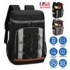 Cooler Backpack 36 Can Leakproof Insulated Cooler Backpack with 25L/6.6Gal for Picnic Camping Beach Hiking Fishing Travel