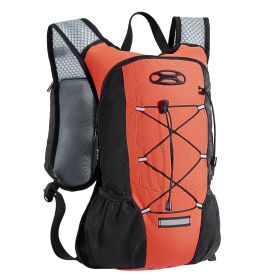 Lightweight Hydration Pack Backpack 2L Water Bladder Cycling Running Hiking (Type: Lightweight, Color: Orange)
