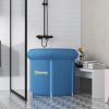 Outsunny Ice Bath Tub, 79 Gallon Outdoor Portable Cold Plunge Tub with Thermo Lid, Cover and Carry Bag for Athletes Recovery and Cold Water Therapy