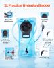 Lightweight Hydration Pack Backpack 2L Water Bladder Cycling Running Hiking