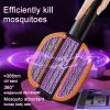 Foldable Portable Mosquito Swatter Safety Electric Shock Mosquito Killer Mute Home 365° UV Fly Trap Repellent Outdoor Bug Zapper