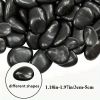 18LBS/8KG High Polished Natural Decorative Stones - Ideal for Garden Paths, Yard Decor, Aquariums (1.8 - 2.6inch), Vases